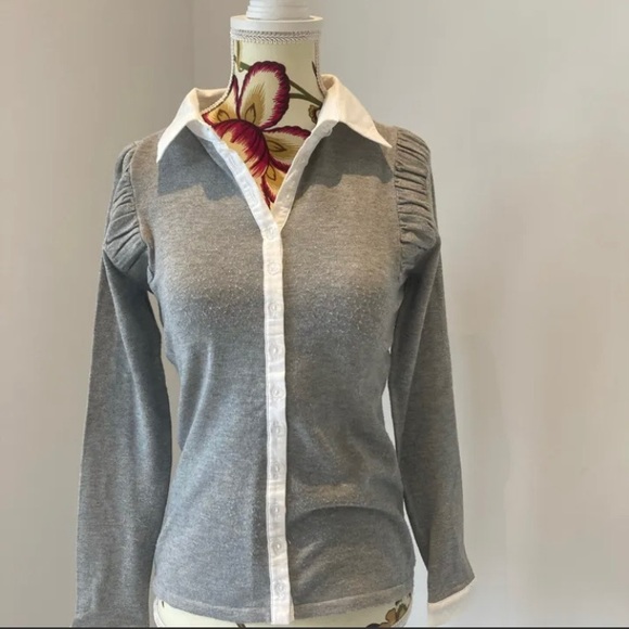 Sweater with shirt - Picture 1 of 7